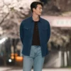 Kim Woo-bin Genie Make a Wish Blue Jacket