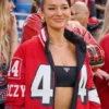 Kristin Juszczyk SF 49ers Coat