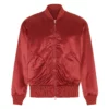 Michael Buble The Voice S28 Red Bomber Jacket