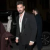 Michele Morrone Fashion Show Black Suit