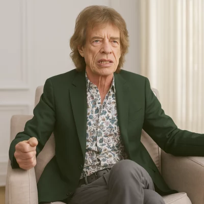Mick Jagger Mr Scorsese Blazer