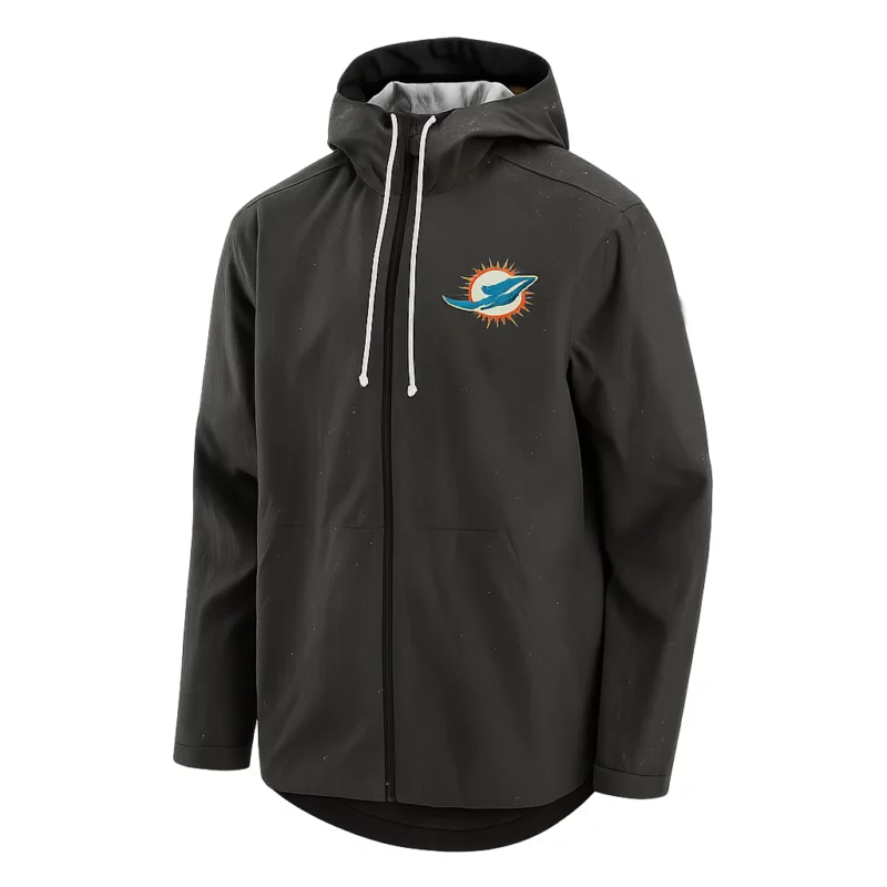 Mike McDaniel Black Hooded Jacket