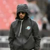 Mike McDaniel Dolphins Black Hooded Jacket