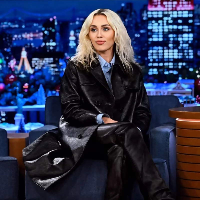 Miley Cyrus The Tonight Show Coat