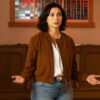 Morena Baccarin Sheriff Country Suede Jacket