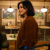 Morena Baccarin Sheriff Suede Jacket