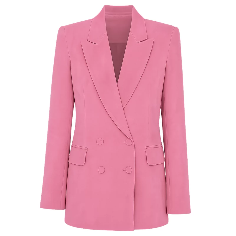 Neiman 2025 Leslie Bibb Pink Blazer