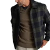 Nobody This 2025 Adam Brody Plaid Jacket