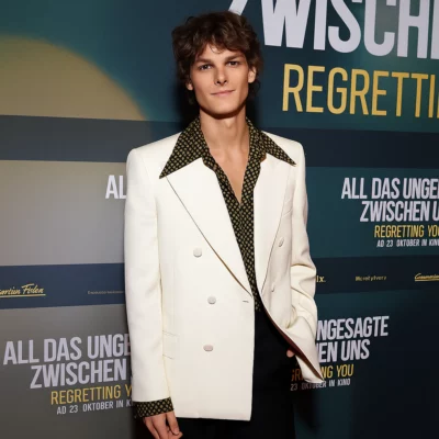 Regretting You 2025 Mason Thames White Blazer