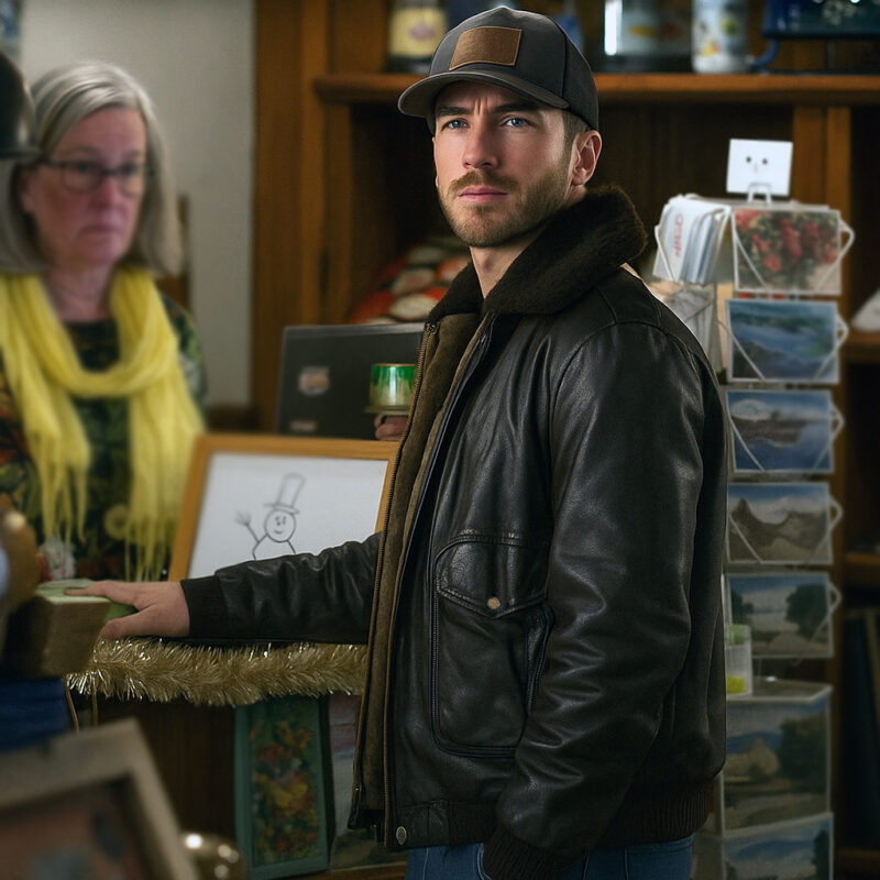 Ryan Carnes A Cherry Christmas Jacket