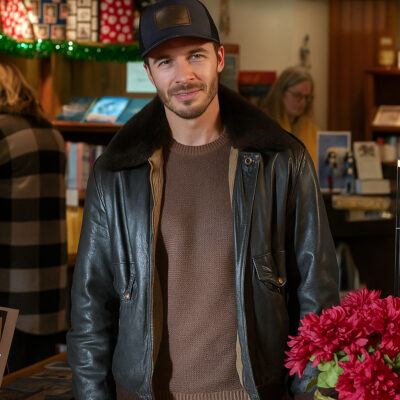 Ryan Carnes A Cherry Pie Christmas Jacket