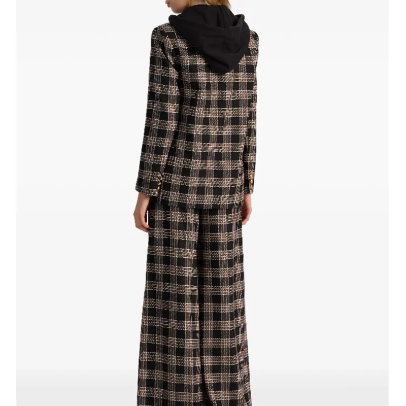 Sara The View Plaid Blazer