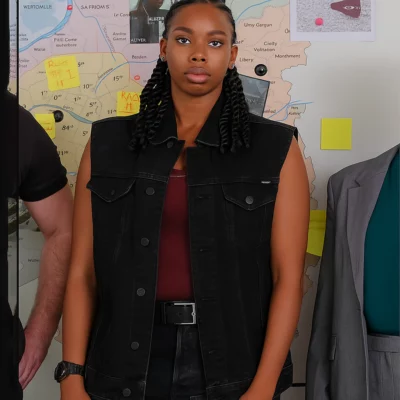 Shaniqua Okwok Maigret S01 Black Vest