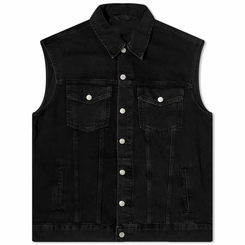 Shaniqua Okwok Maigret S01 Janvier Black Denim Vest