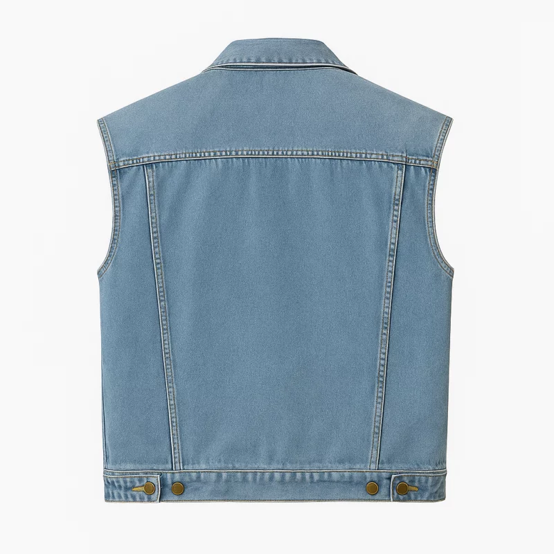 Shaniqua Okwok Maigret S01 Janvier Blue Denim Vest