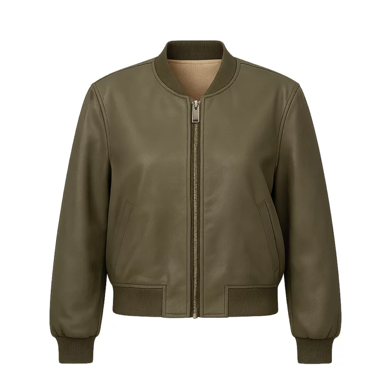 Shaniqua Okwok Maigret S01 Janvier Leather Jacket