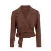 Simone Biles Buenos Aires Brown Blazer