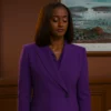Skye P. Marshall Matlock S02 Purple Blazer
