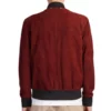 The Today 2025 Jared Harris Suede Jacket