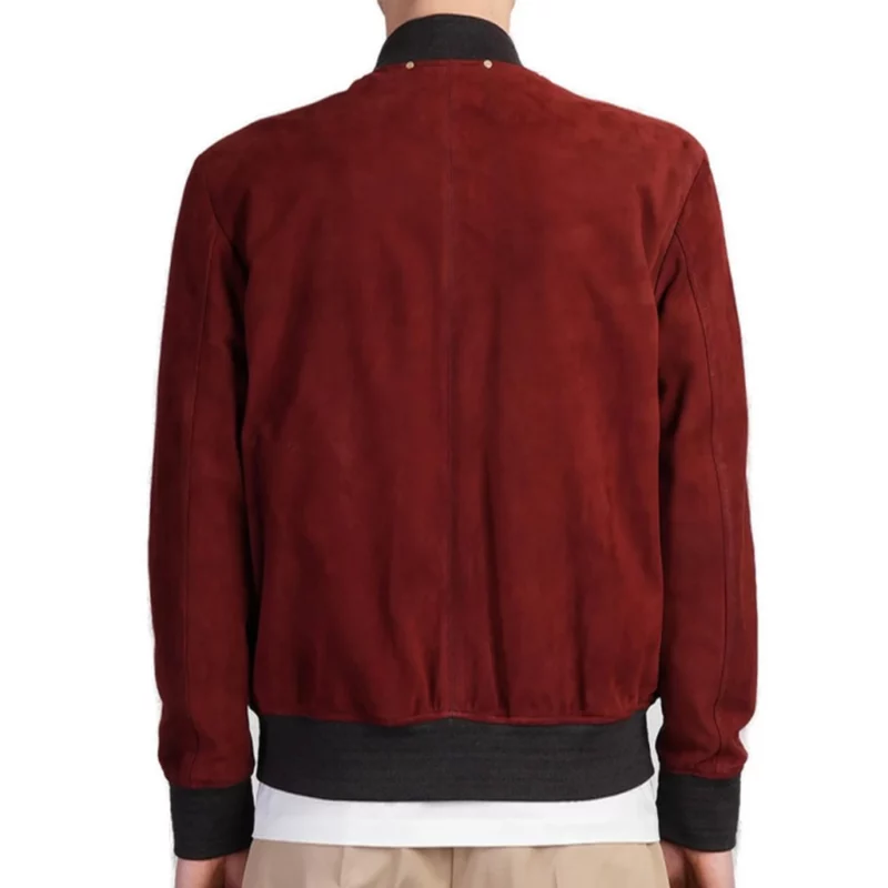 The Today 2025 Jared Harris Suede Jacket