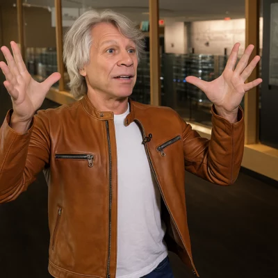 The Today Show 2025 Jon Bon Jovi Jacket