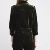 The View 2025 Behar Green Velvet Jacket