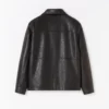 The Voice S28 Aarik Black Leather Jacket