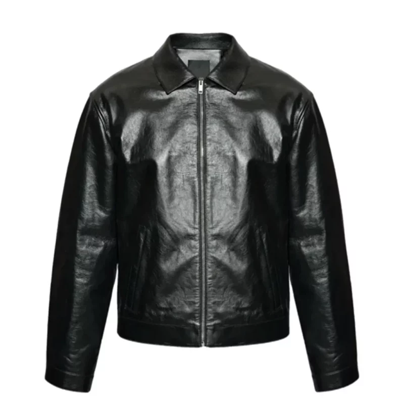 Travis Kelce Game Leather Jacket