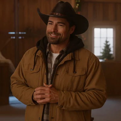 Warren Christie A Royal Montana Christmas Jacket
