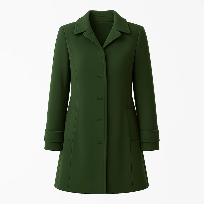 A Newport Christmas Ginna Green Coat