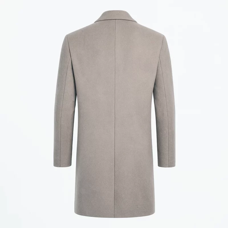 Adam Kade Tidings For The Season B. J. Britt Grey Long Coat