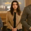 Amanda Arcuri Sheriff Country Brown Jacket