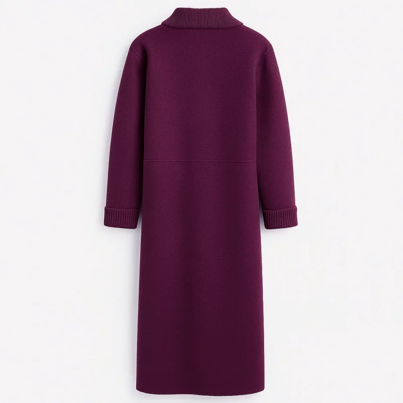 An Alpine Holiday Ashley Purple Coat