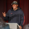Atlanta Falcons 2025 Raheem Morris Black Hoodie
