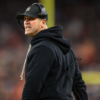 Baltimore Ravens Sideline John Harbaugh black Hoodie
