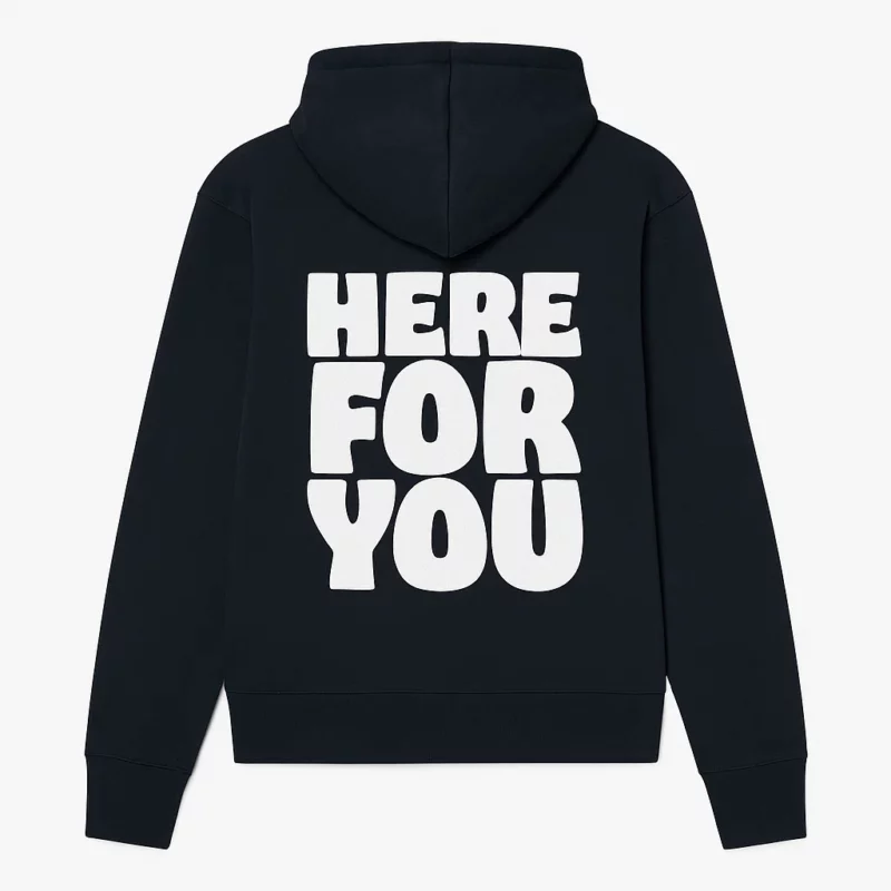 Baylen Out Loud Baylen Dupree Here For You Blue Hoodie