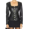 Behar Square Neck Jacket