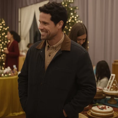 Ben Miller Karen Kingsbury's The Christmas Ring Jacket