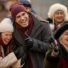 Brandon Routh A Keller Christmas Vacation 2025 Cal Grey Coat