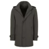 Brandon Routh A Keller Christmas Vacation Cal Grey Coat