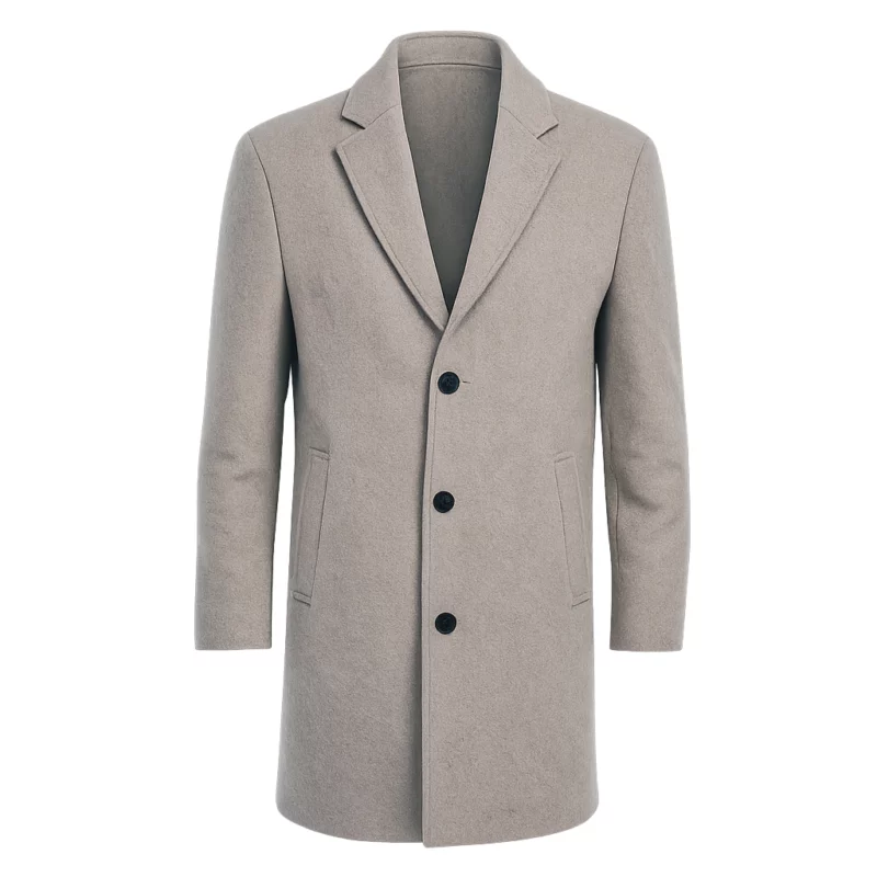 . Britt Grey Long Coat
