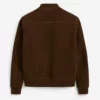 Bugonia Interview Jesse Plemons Brown Suede Jacket