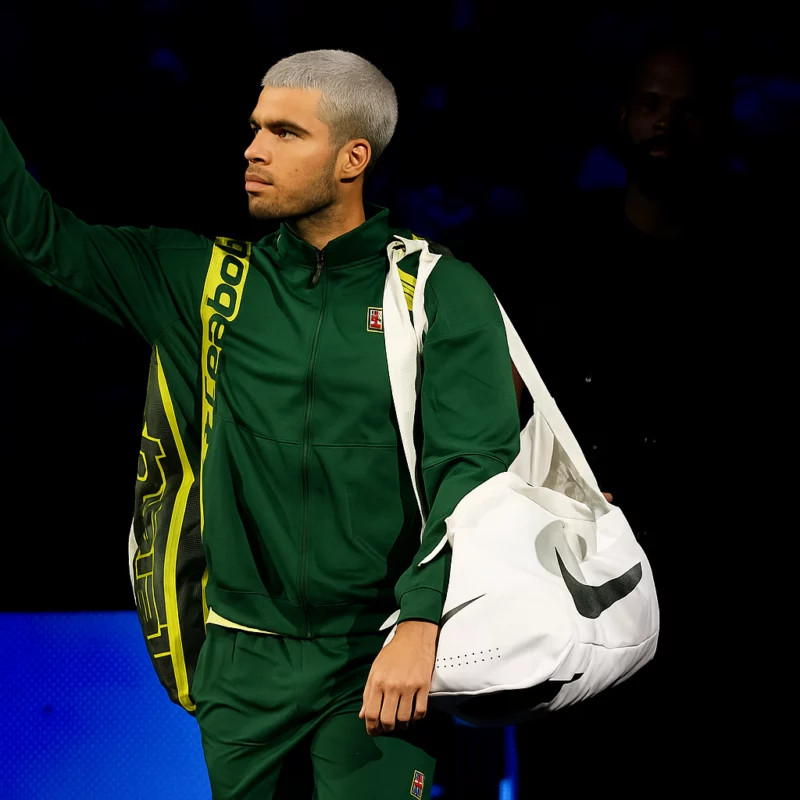 Carlos Alcaraz Paris Masters Green Track Jacket