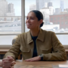 Chicago Fire S14 Stella Kidd Suede Jacket
