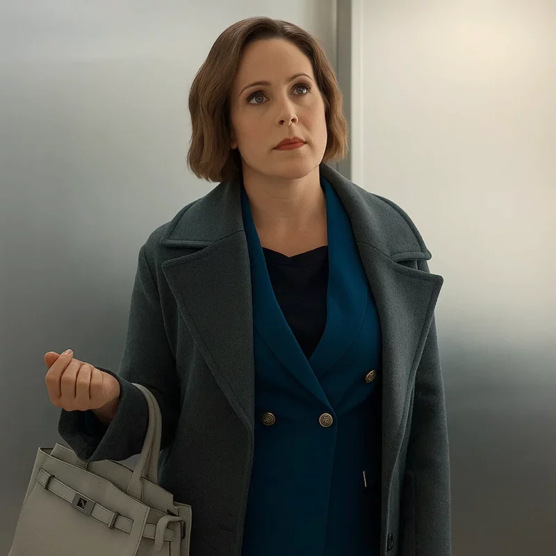 Christmas Above The Clouds Erin Krakow Grey Coat