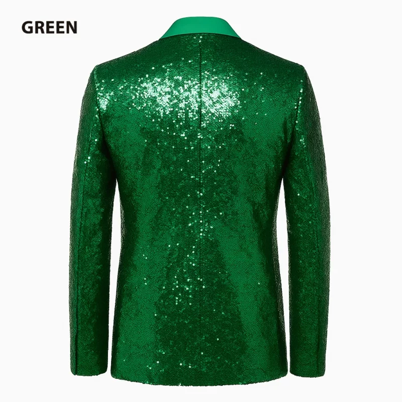 Christmas Sequin Back Blazer (2)