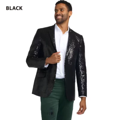 Christmas Sequin Blazer