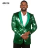 Christmas Sequin green Blazer
