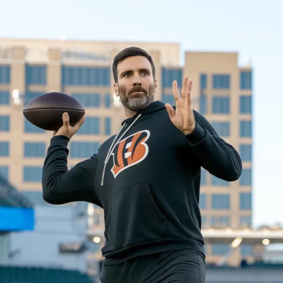 Cincinnati Bengals 2025 Joe Flacco Hoodie