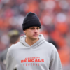 Cincinnati Bengals Sideline Joe Burrown Grey Hoodie